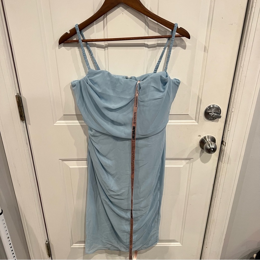 House of CB Light Blue Midi Dress - Picture 4 of 7